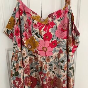 Natural Life Patti Side Slit Maxi Dress